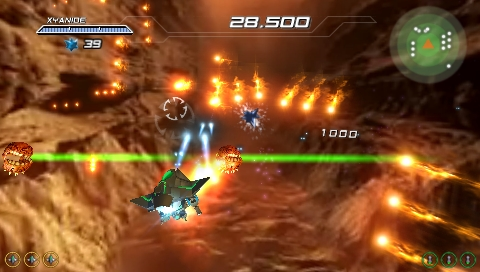 Xyanide Resurrection screenshot 3 for PSP